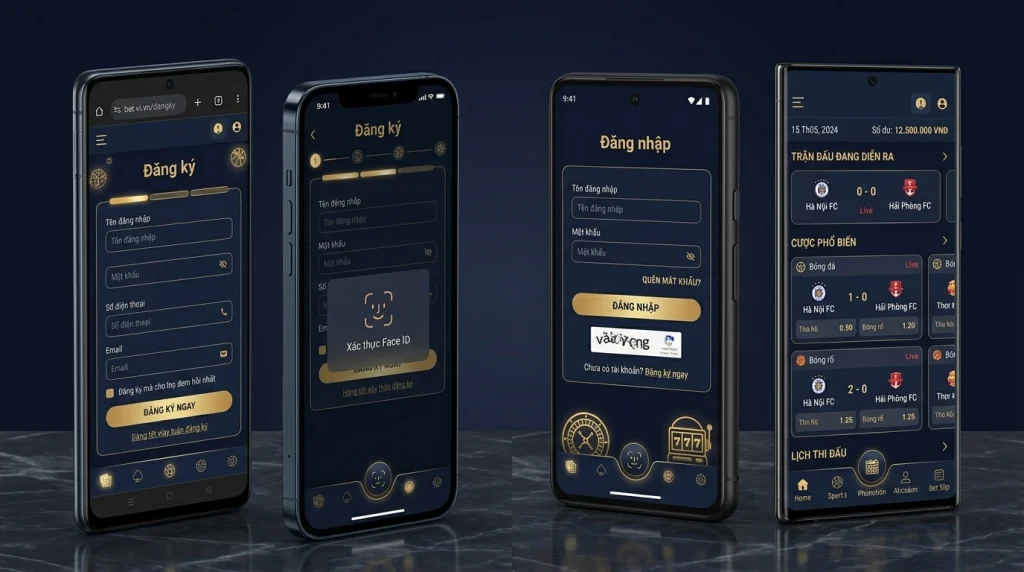 Các bước đăng ký 8xbet trên điện thoại Android và iOS qua app và trình duyệt mobile